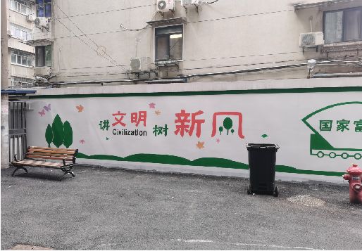 留坝社区墙绘